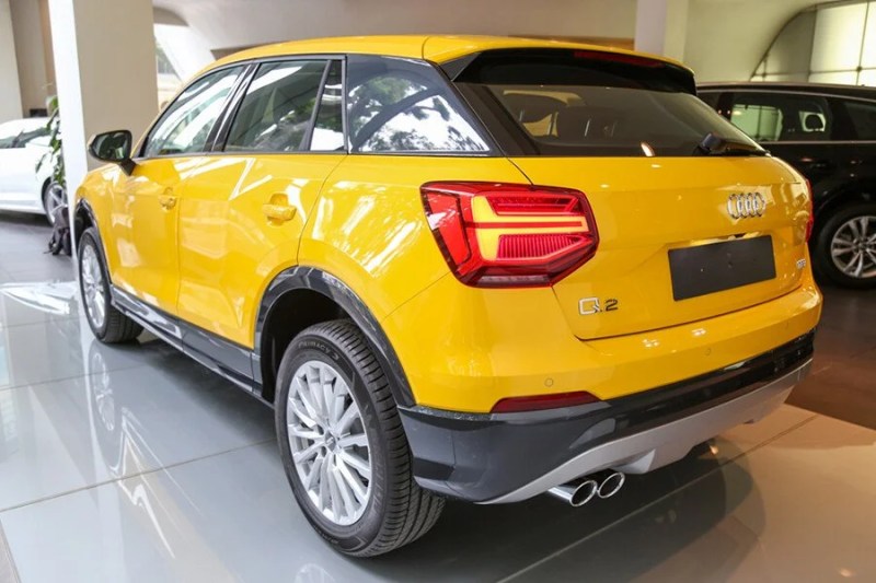 Góc chụp khác của đuôi xe Audi Q2