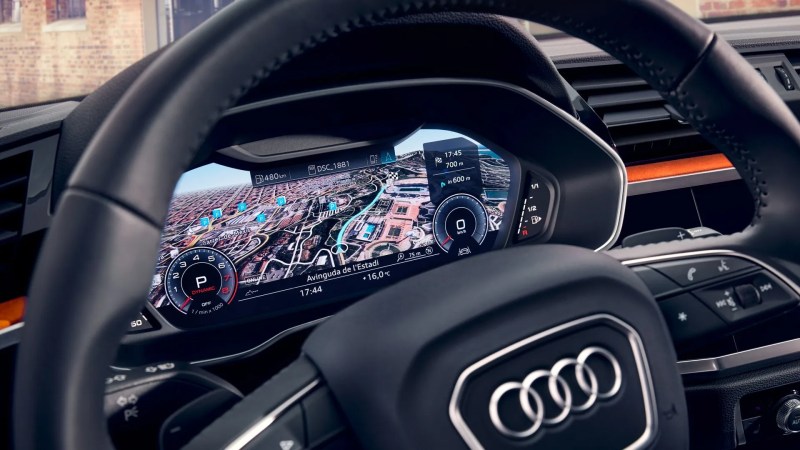 Hình ảnh đồng hồ Audi Virtual Cockpit